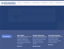 Tablet Screenshot of njacs.org
